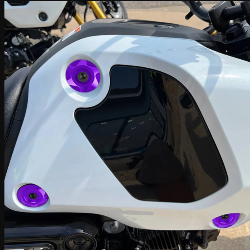 12Pcs Fairing Washers Kit Screw For HONDA GROM 125 MSX 125 2022 2023 2024 Motorcycle Side Panel Cover Full Set Verge Washer