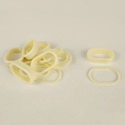 5Set Simulation Ship Resin Elliptical Fairlead Micro Bulwark Cable Guide Hole Assembly DIY Marine Parts for Model Yacht Boat