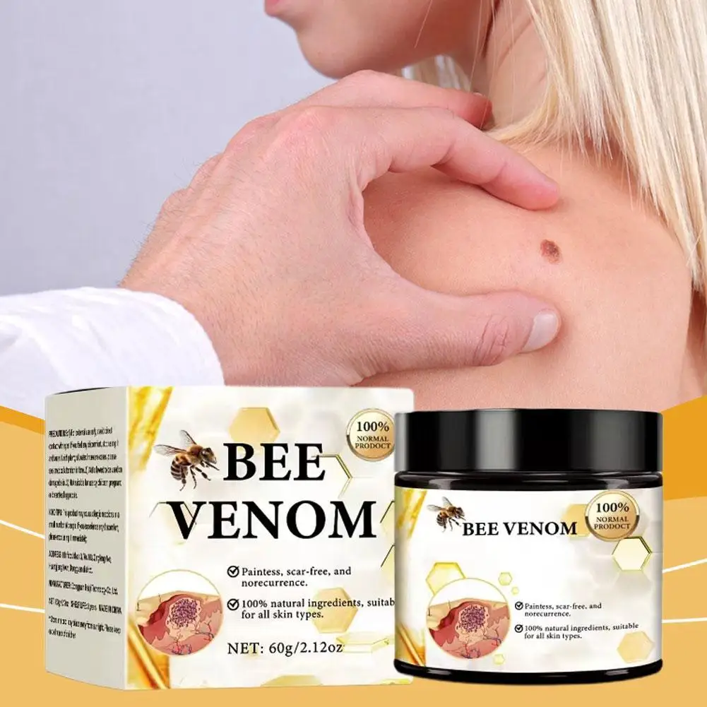 

Bee Venom Treatment Pure Natural Cream Soothing Relieve Acne, Herpes Inflammation Brightening Personal Skin Care