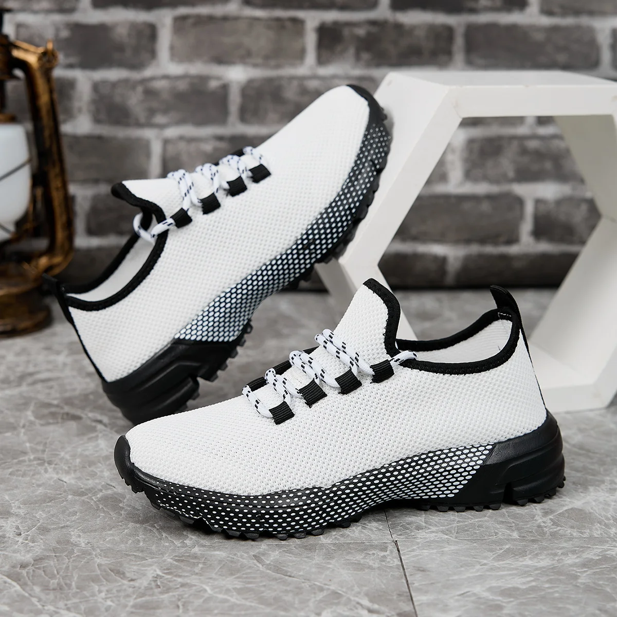 

Women's Breathable Non-slip Platform Fashion New Casual Shoes Korean Running Shoes Black Sneakers Shoes for Women 2025 Autumn