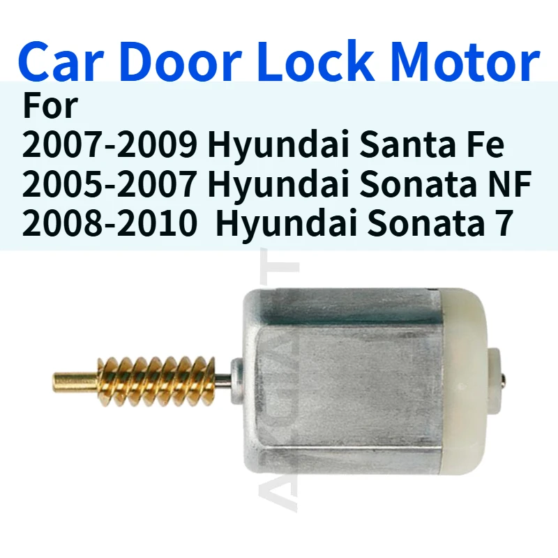 

VD770817 For Hyundai Santa Fe NF 7 Car Side Door Lock Actuator Motor Center Control Locking Power Repair Engine FC-280ST-20150