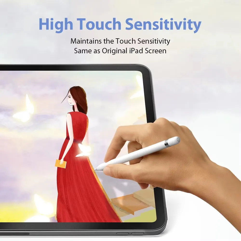 2 Stück Displayschutzfolie Paperfeeling Film für Samsung Galaxy Tab A7 A8 A9 Tab A11 A9 Plus A7 Lite 8,7 Zoll – Detail 5