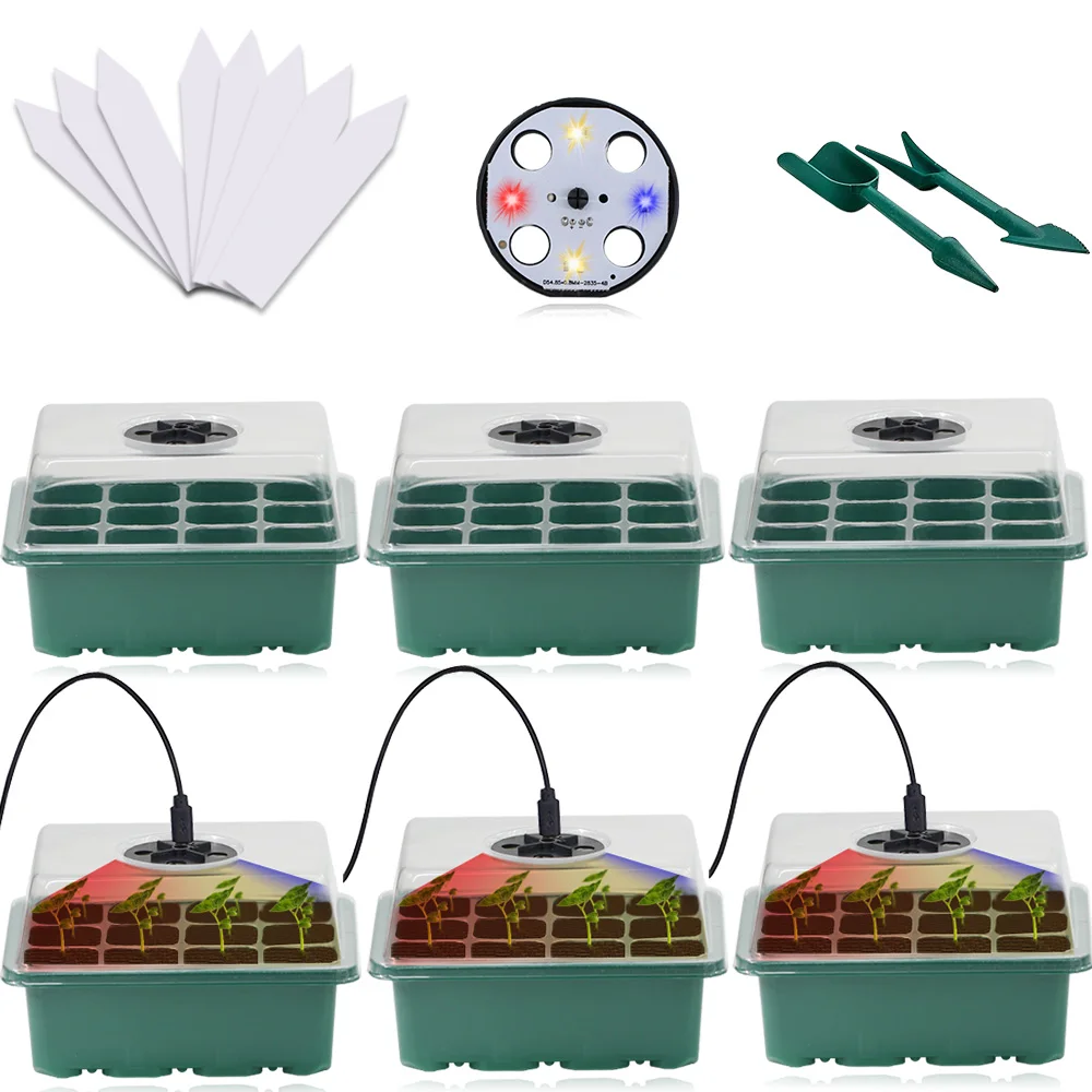 Seed Starter Trays - Kit econômico de bandejas para iniciantes