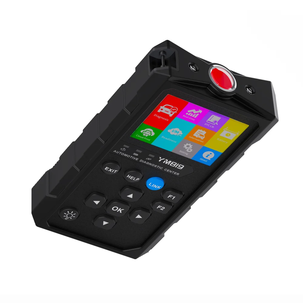 YM819 OBD Vehicle Intelligent Auto Diagnostic Engine & Battery Tester With 96000+ DTC Library Battery Test Full OBD Smog Check