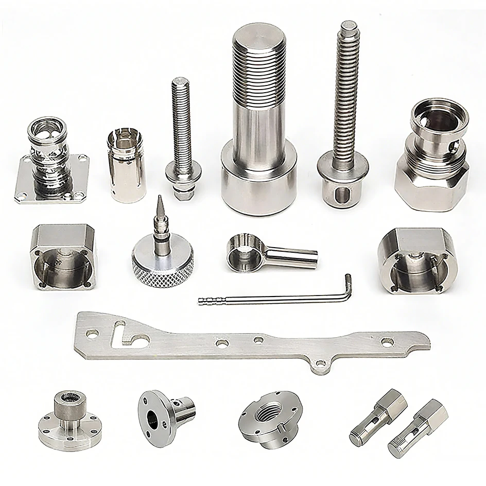 Accessori hardware per fresatura per saldatura di parti meccaniche CNC in ottone, acciaio inossidabile, alluminio OEM personalizzato moq 1pz