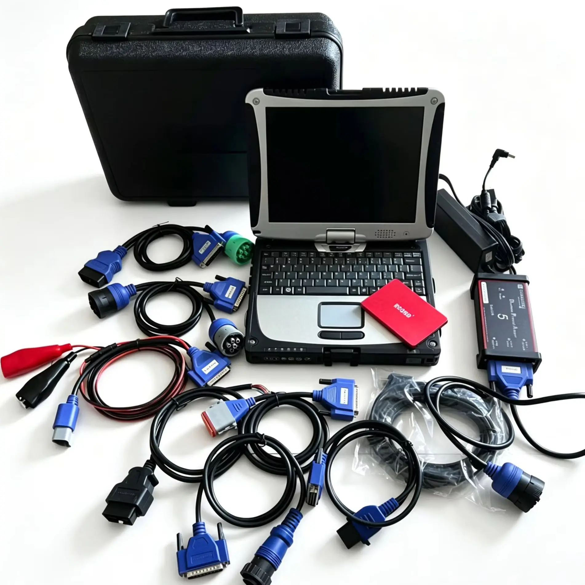 

DPA5 Diagnostic Tool Full Set With Toughbook CF19 Laptop Truck Softwares SSD Ready To Use