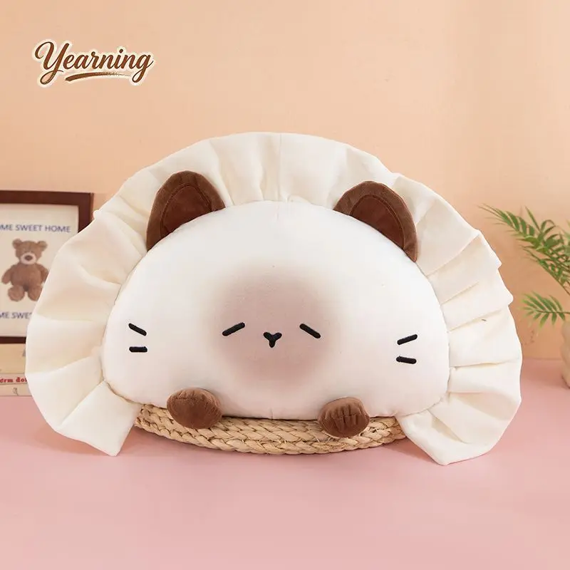 

Ultra Soft Creative Siamese Cat Dumpling Plush Cushion, Sleeping Pillow for Bed, Holiday Gift for Girls
