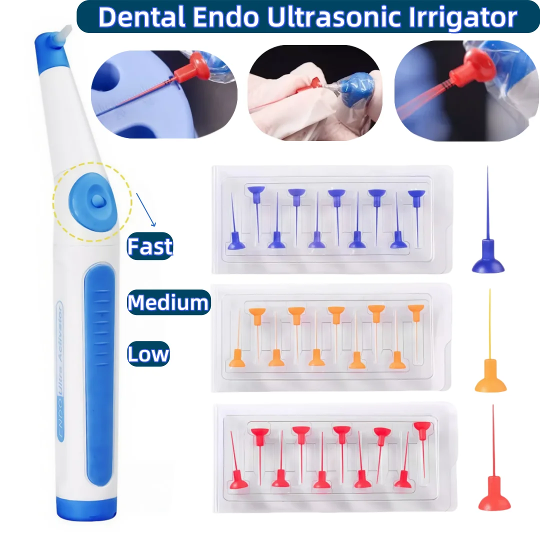 

Dental Endo Sonic Ultrasonic Sonic Activator Root Canal Irrigator 60Tips 20Tips 30Tips