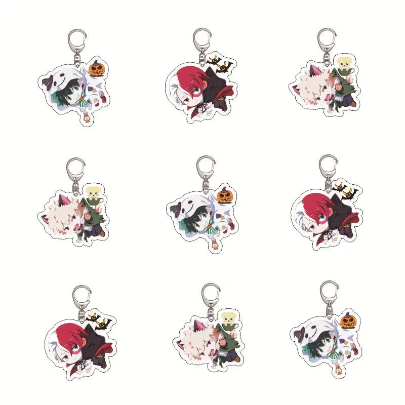 My Hero Academia Izuku Midoriya Keychain - alternate angle