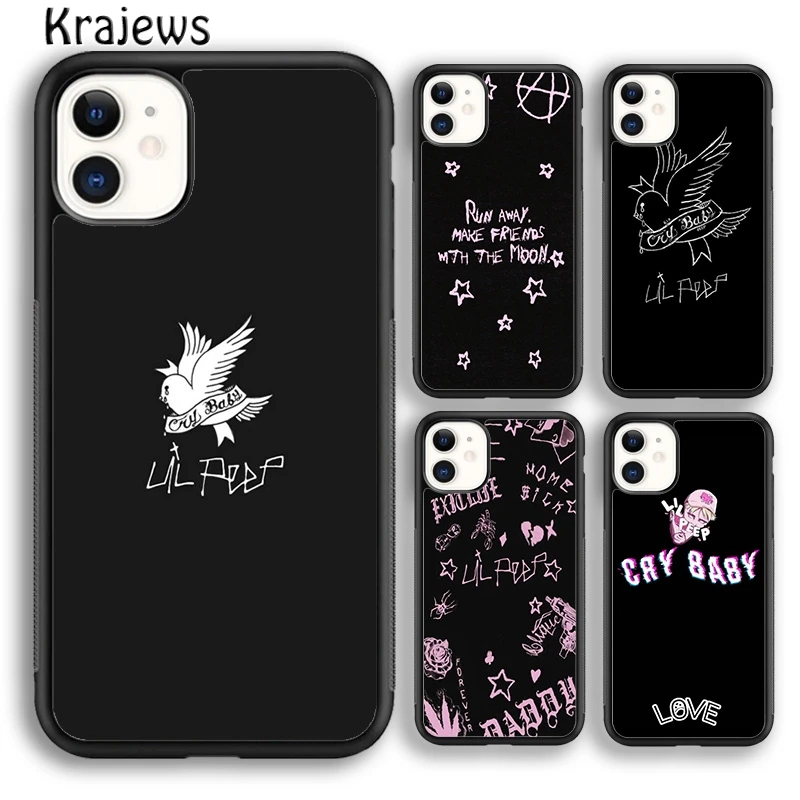 Lil Peep hellboy Life is Beautiful Cry Baby Phone Case Cover For iPhone 16 15 14 plus XS XR 11 12 mini 13 pro max