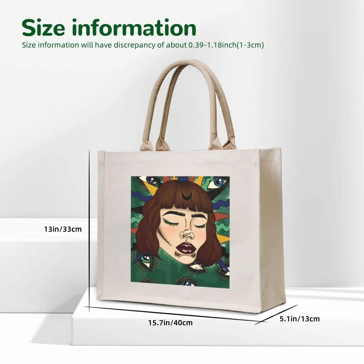 The eyes the mirror of the soul Tote Bag Women's tote bag bag luxury women Candy bags