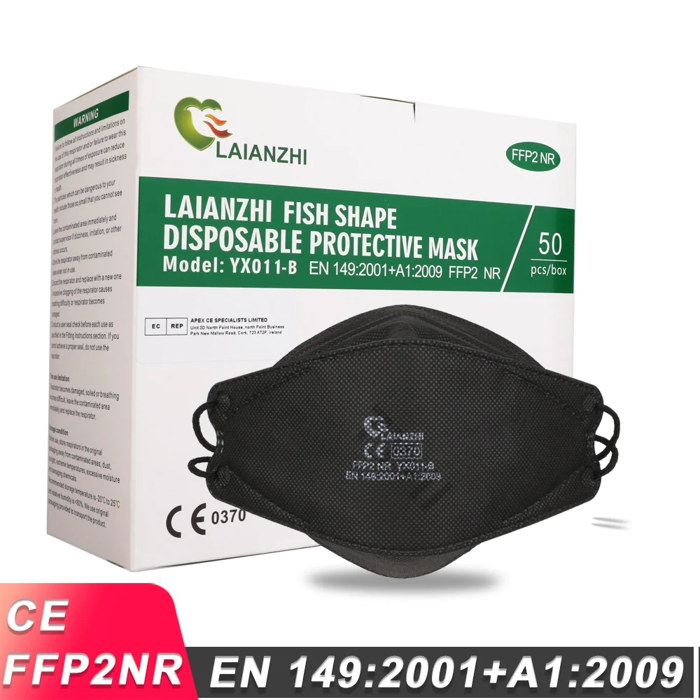 LAIANZHI FFP2 maschera per pesci certificazione CE maschera protettiva pm2.5 maschera per igiene consegna rapida sport ffp2mask maschera per