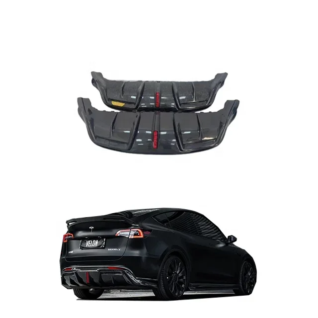 

Jayspeed carbon body kit upgrade to IM-P style rear diffuser for Tesla Model Y