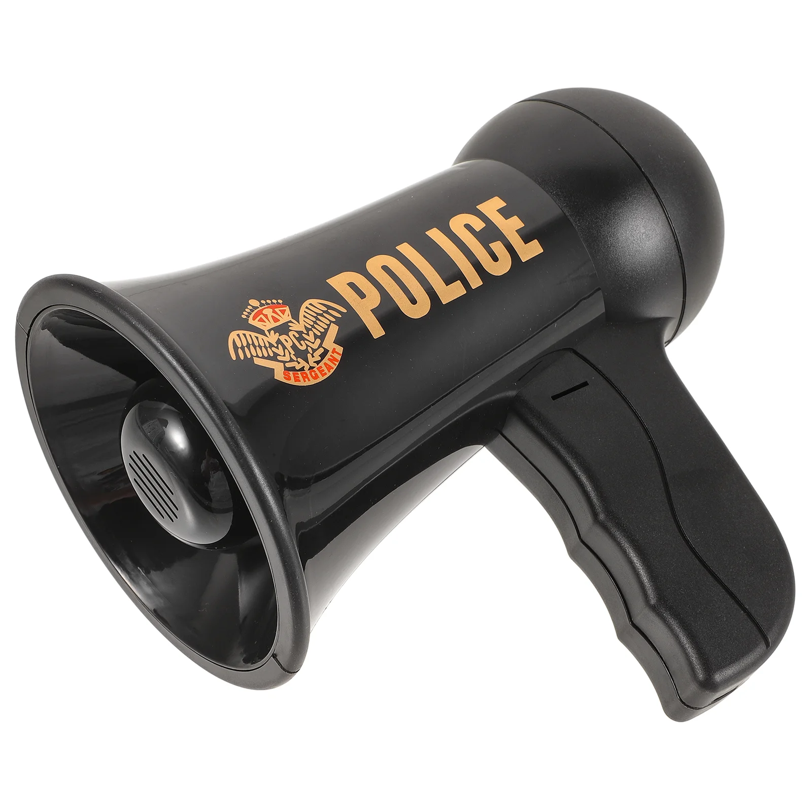Kids Loudspeaker Toy Trumpet Police Dress up Megaphone Cop Bullhorn Amplifier Sound Clothing Without