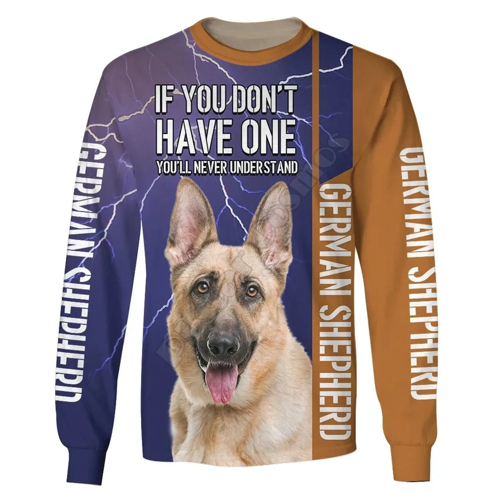 If You Dont Have One You Will Never Understand German Shepherd 3D Printed Hoodies zipper hoodies women For men Pullover 02