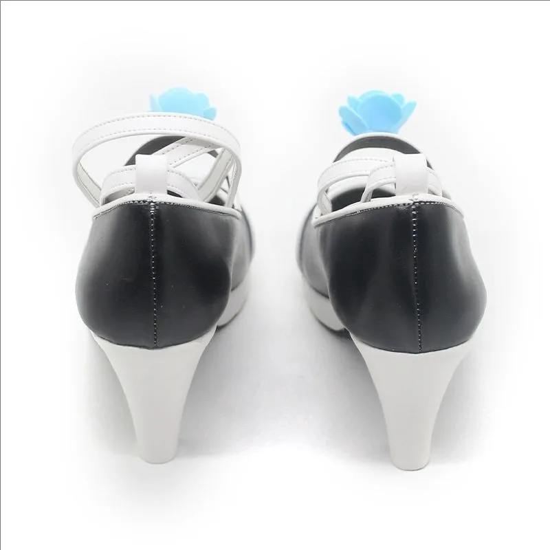 アニメ綾波レイコスプレ靴コミコンコスプレイヤーハイヒール合成皮革製EVA00レイ綾波の靴