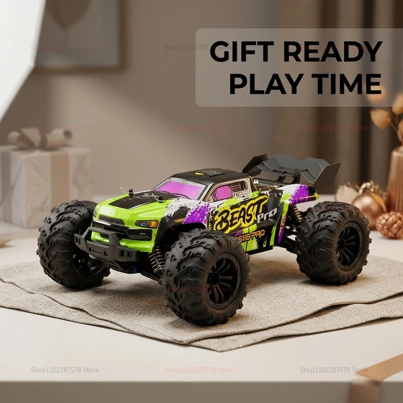 SG116‑MAX/PRO 4WD Remote Control Off‑Road Truck 1:16 Brushless Power 40‑80KM/H High Speed RC Drift Racing Toy Gift for Kid Adult view 6