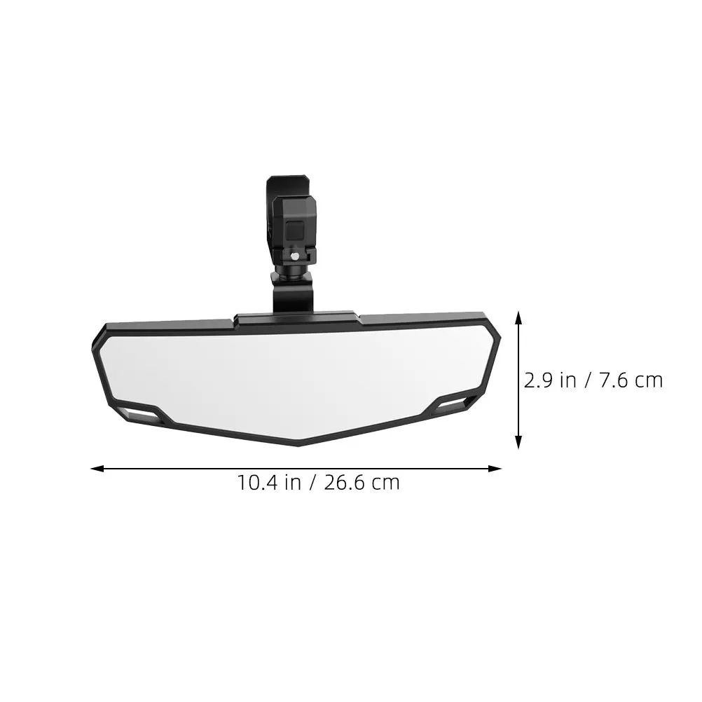 مرآة الرؤية الخلفية Atv Utv مادة ABS قوية زاوية واسعة مرآة النقطة العمياء سهلة التركيب مرايا النقطة العمياء مرايا الرؤية الخلفية #4