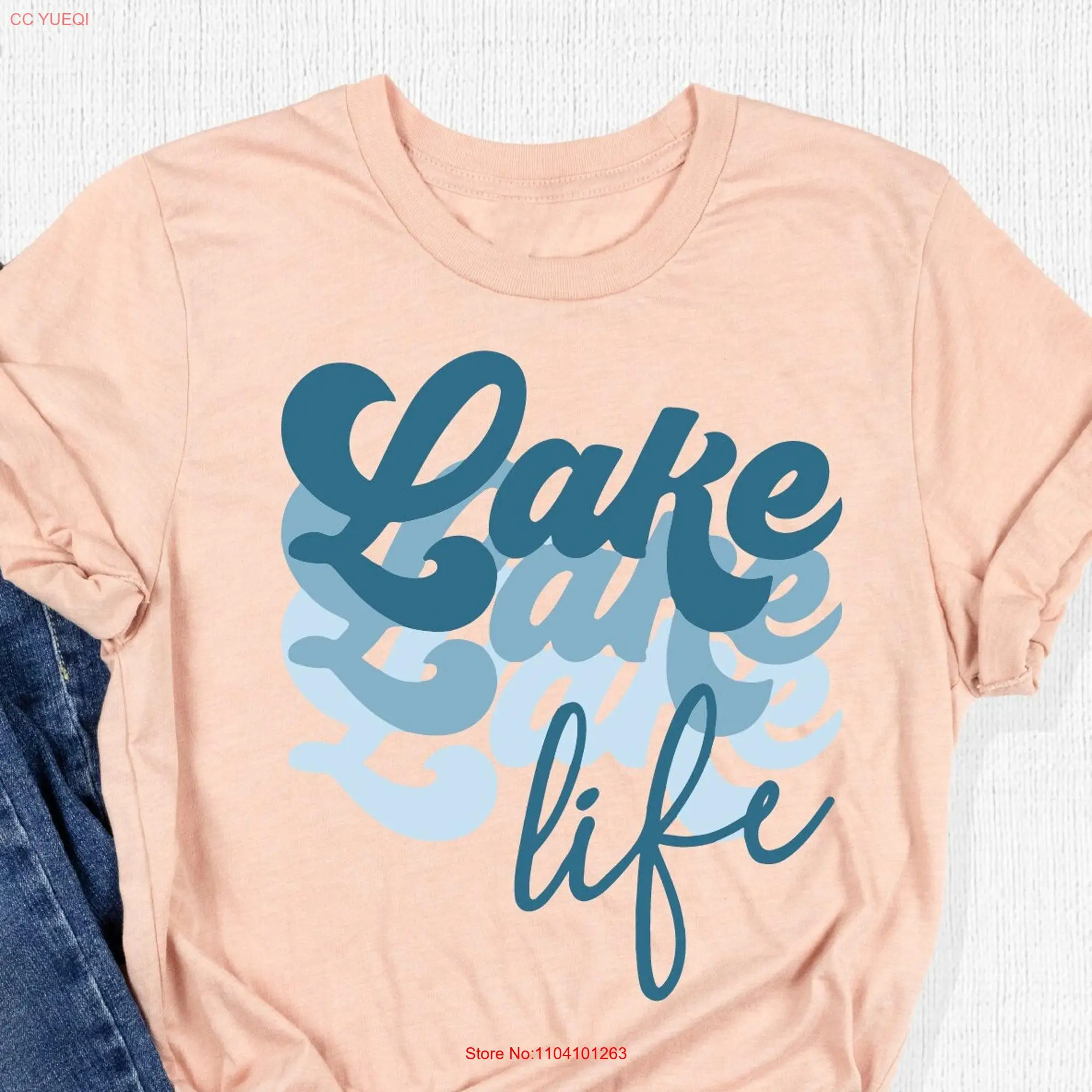 Lake Life T Shirt Lover for Adventurer BoaT Adventure Nature Outfit Summer Trip Vibes long or short sleeves