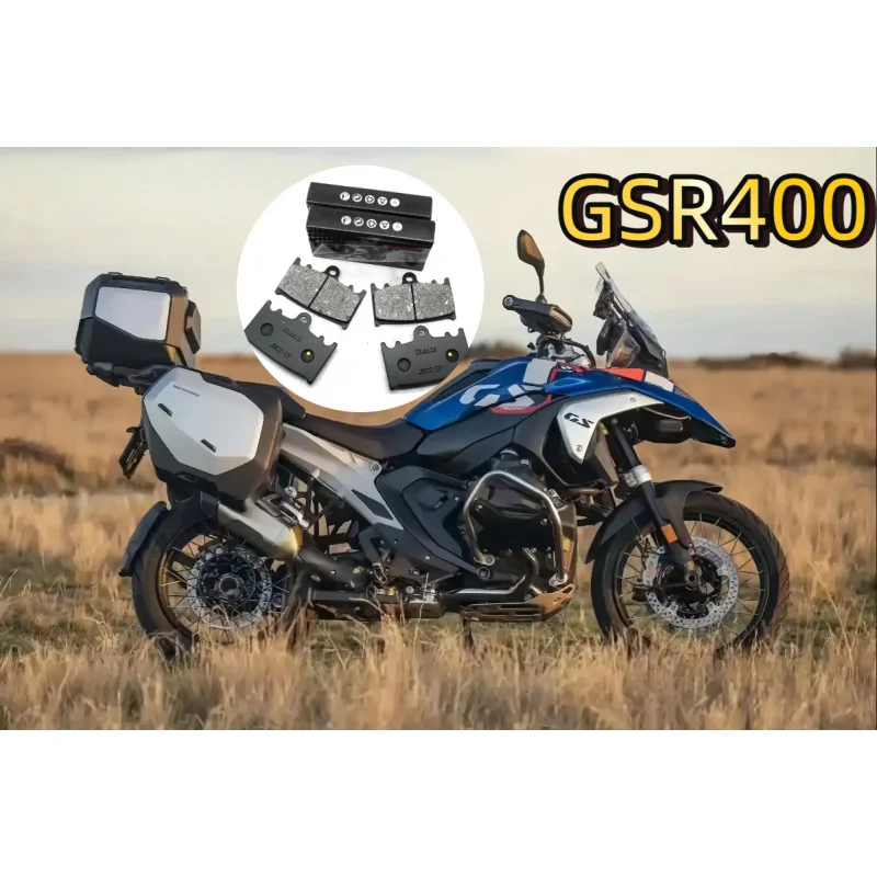 

Motorcycle Front Rear Brake Pads Disc kit parts For SUZUKI GSR400 2006-2019 GSR400A ABS 2007-2017 GSR600 2006-2010 GSR 600 400