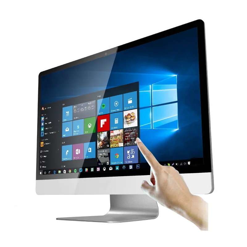 

18.5 Inch Oem Touch Screen All in One Pc I3/I5/I7 Office Use White AIO PC Desktop Computer