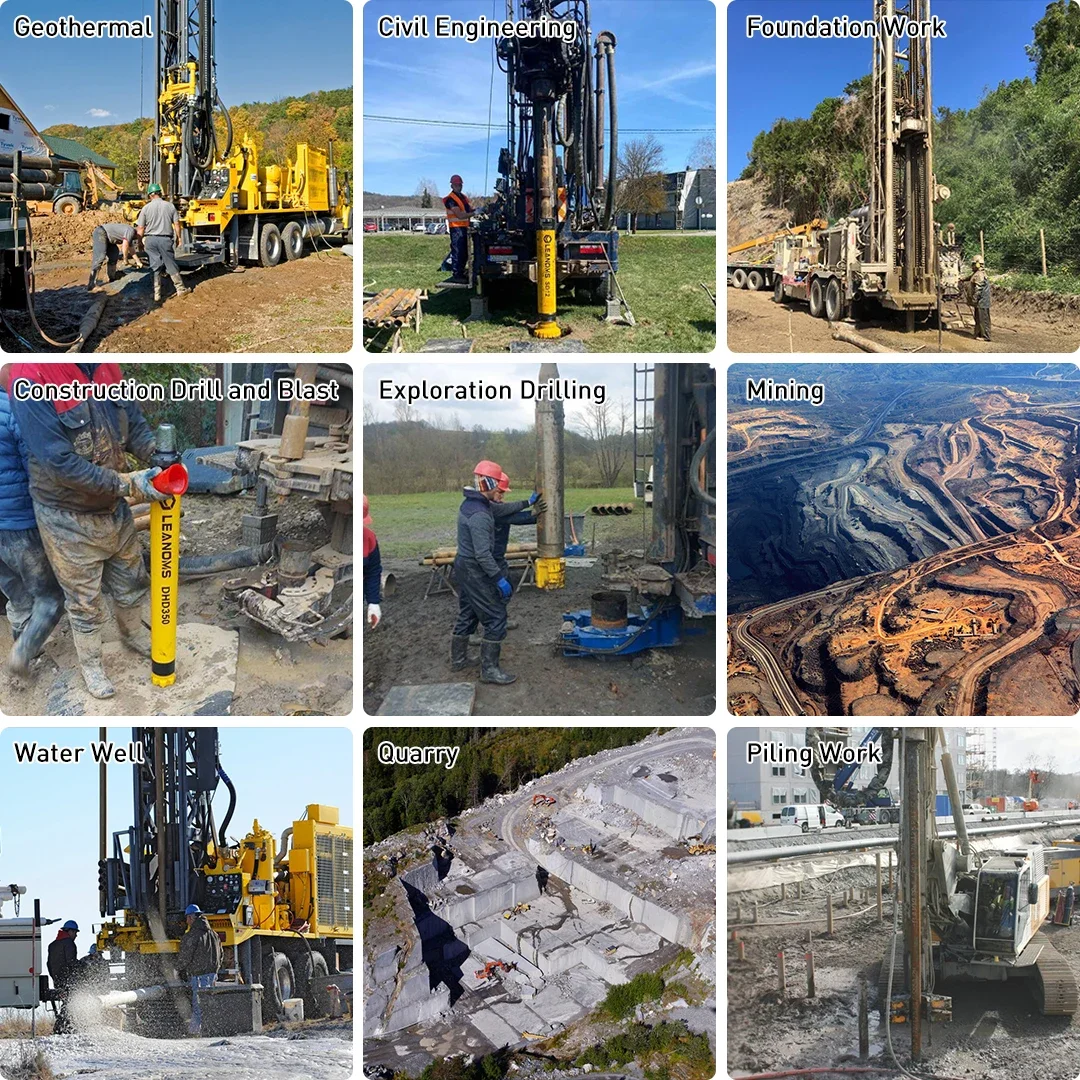 Hocheffiziente Dth-Hämmer Mission60 Bohrhammer