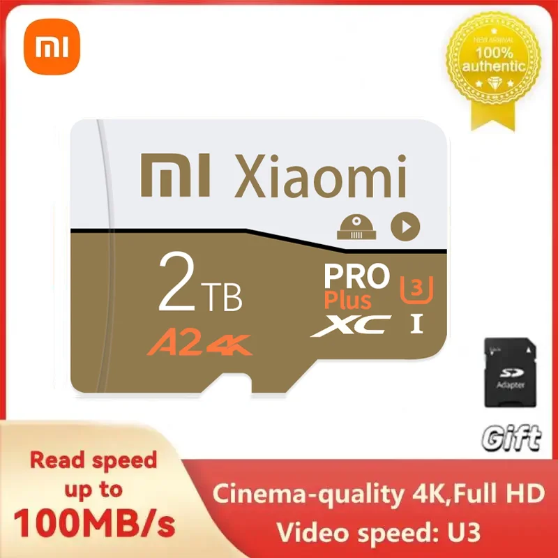 Xiaomi Memory Card 2TB 1TB A2 Class10 Mini SD Card 512GB 256GB TF Flash Card 128GB For Nintendo Switch Phone Car Device Monitor