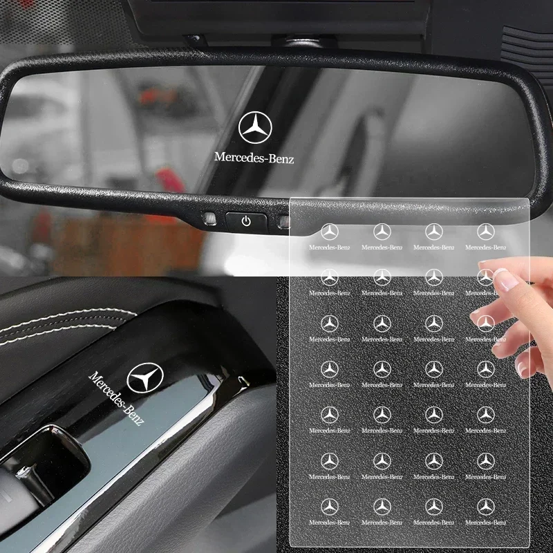 

Car Stickers Car-Styling Logo Interior Decorative Accessories for Mercedes Benz W212 W204 W211W168 W213 W205 W210 W108 W124
