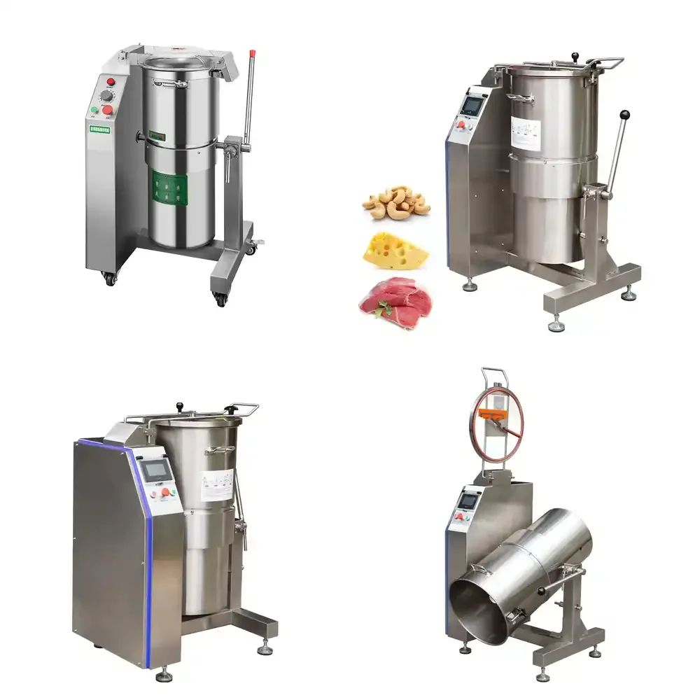

12Hot Commercial Large Capacity 60L Food Processor 2800rpm Vertical Blender Mixer Machine 11kw for Hummus Sausage Meat