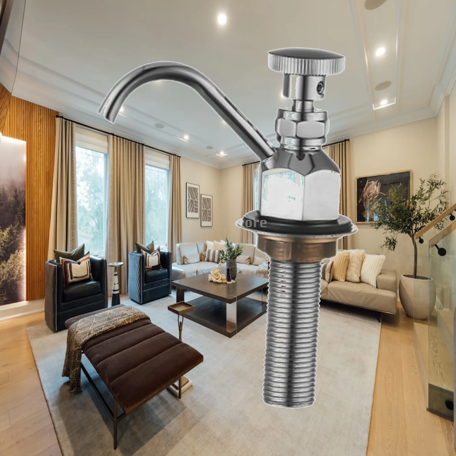 commercial-food-washing-tool-304-stainless-steel-faucet-long-flow-water-tap-for-cafe-bar-counter-utensils-cleaning