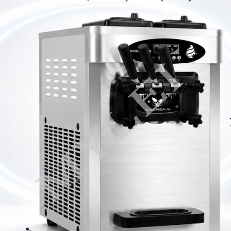 New Electric Ice Cream Machine with 304 Stainless Steel Removable
