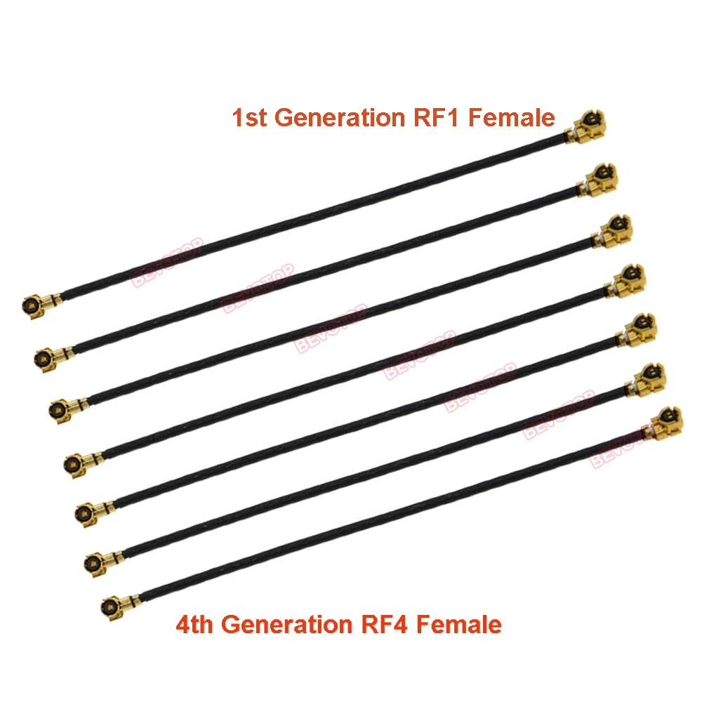 10pcs/lot U.fl IPX Cable Ufl  IPX-1 Female to IPX-4 MHF4 Female Jack RF1.13  Cable for Router 3g 4g Modem BEVOTOP Wholesales