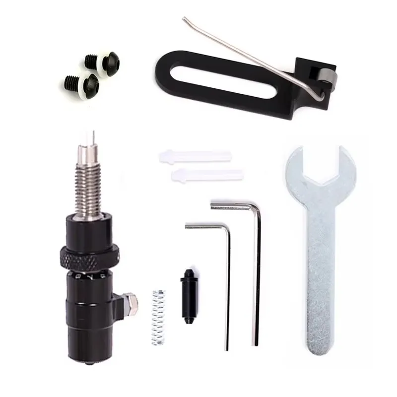 Coussin De Tir à L'Arc BICASTER Avec Piston Et Repose-Flèche Magnétique Réglable - Kit Complet Pour Arc Recourbé