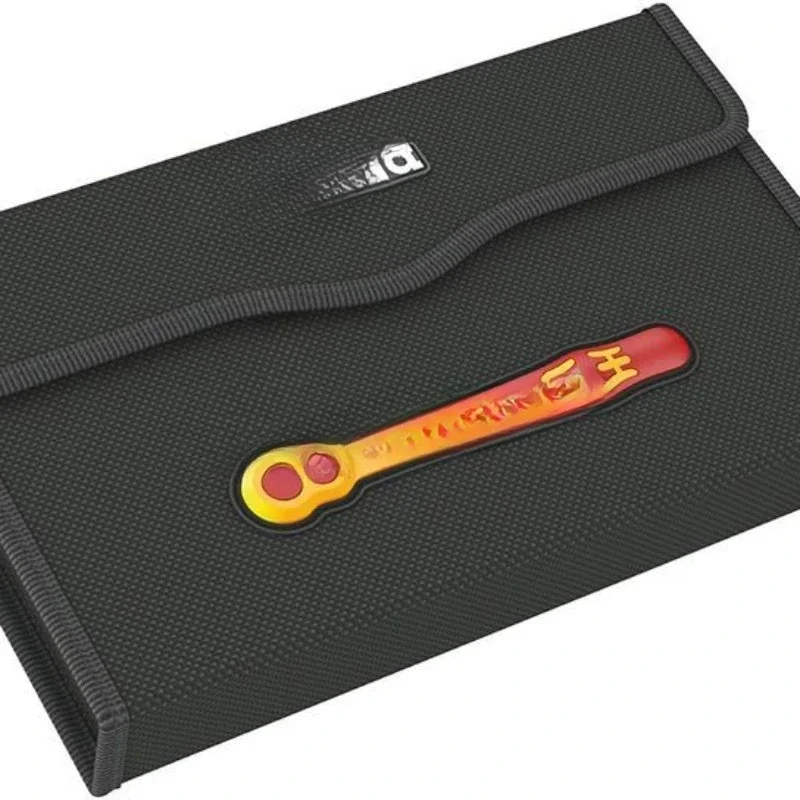 Vera 8100SB VDE 1 Zyklop insulated ratchet wrench 17-piece set 3/8 inch