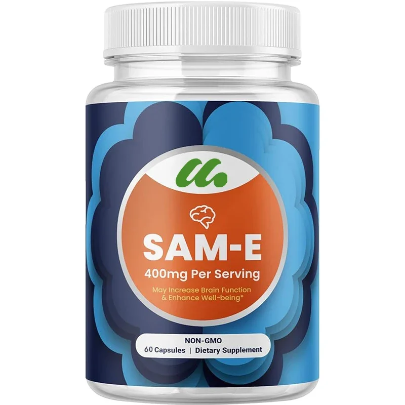 Suplementos de vitamina Sam E, vitamina B12, suplemento de inteligencia mental y suplementos naturales, 60 cápsulas