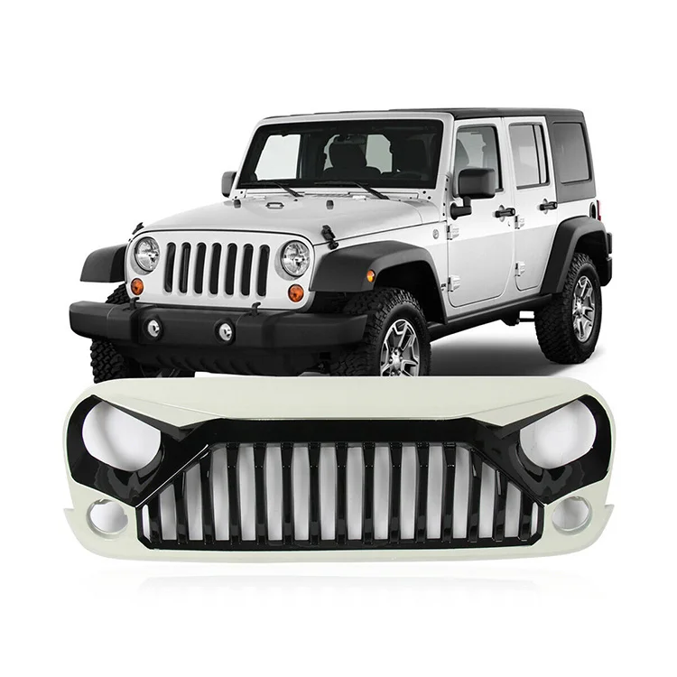 

Popular Off Road Parts Car Front Mesh Replacement Grille Front Grille For Wrangler JK