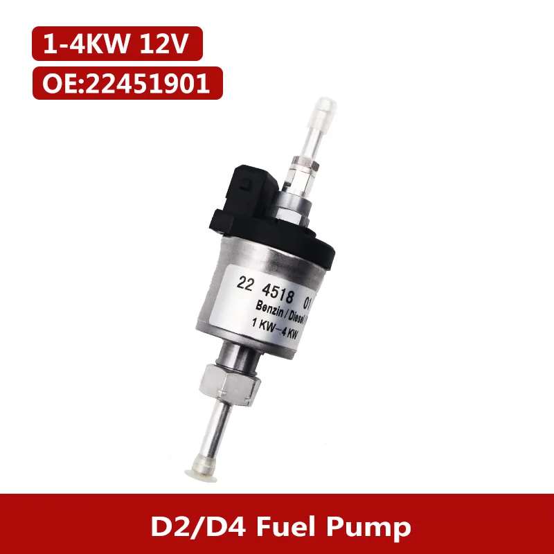 12V Diesel Heater 1-4KW Metering Oil Fuel Pump 22451901 For Eberspacher Airtronic D2 D4 D4S