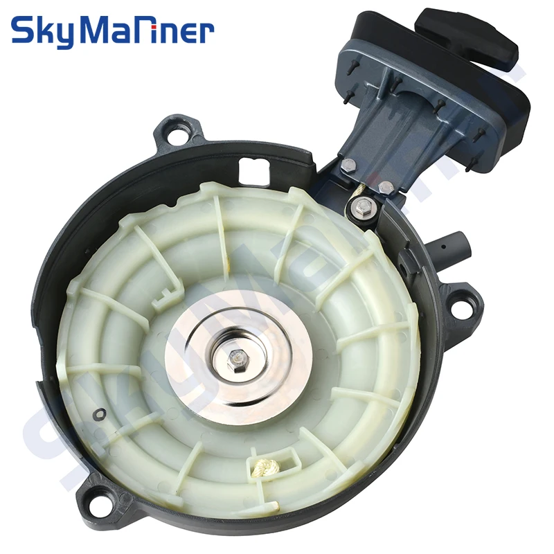 Starter Assy 6F5-W1571 for Yamaha 2-Stoke 40HP Outboard Engine E40G E40J 6F5-W1571-03 6F5-W1571-02