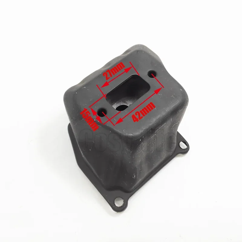 Pezzi di ricambio per marmitta a tre fori per motosega 45cc 52cc 58cc per marmitta per motosega 4500 5200 5800