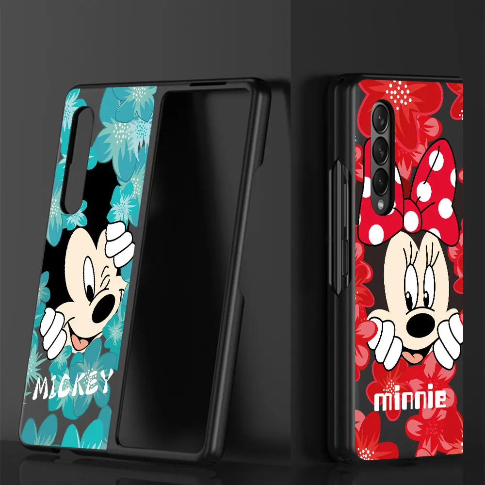 Disney Mickey Minnie Daisy Cases for Samsung Galaxy ZFold4 Z Fold4 5G Z Fold3 Z Fold6 Z Fold5 5G Protection Hard PC Cover