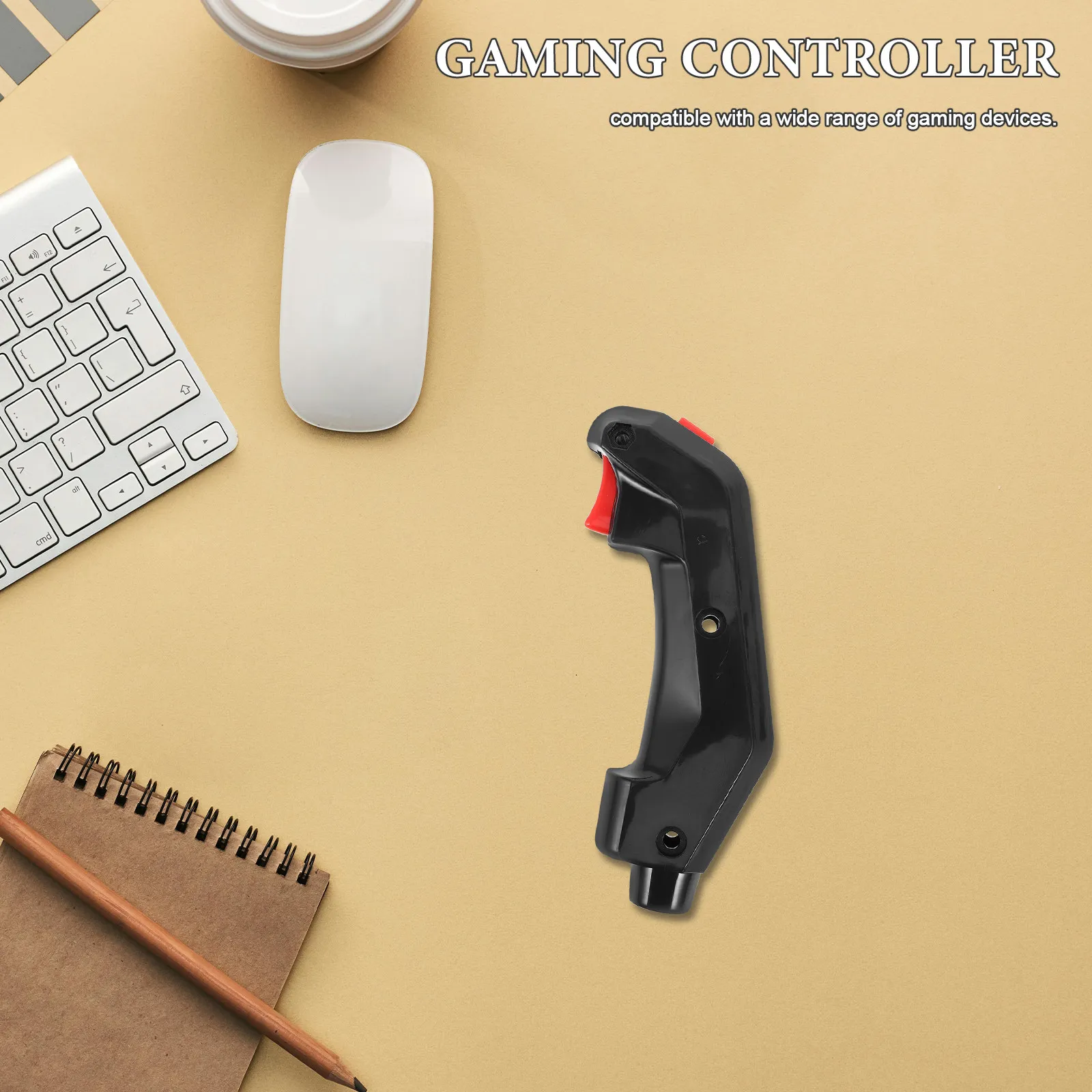 

Game Grip Gaming Controller with Precision Trigger Button Ergonomic Handle for Enhanced Control Compatibility with Multiple