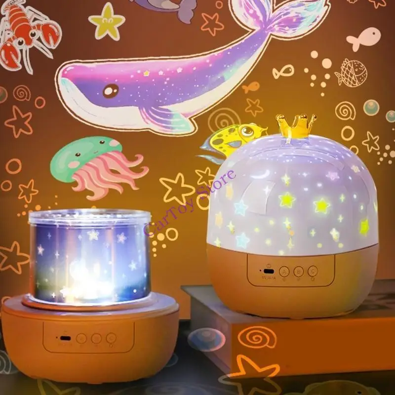 634f Projector Night Light с заменой фильмов Proctor для детской комнаты спальни подарки Фото №4