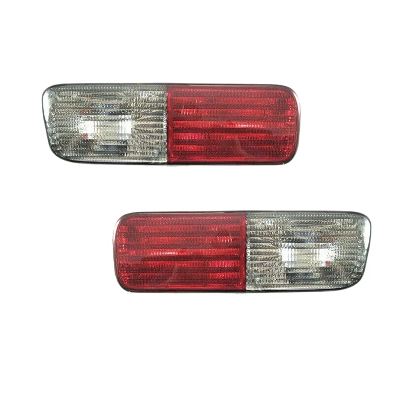 1Pair Rear Bumper Reflector Turn Signal Indicator Brake Lamp Brake Reverse Lamp For Land Rover Discovery 2 XFB000720