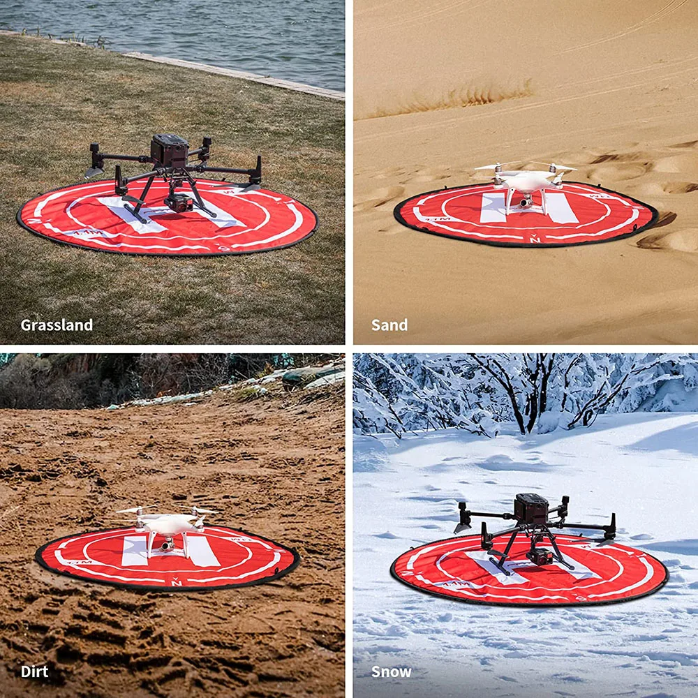 طائرة هليكوبتر PGYTECH بدون طيار قابلة للطي طائرة إطلاق حصيرة ل DJI Mini 3/Mavic 3/Mini 3 Pro/Air 2/2s/ RC طائرات هليكوبتر بدون طيار