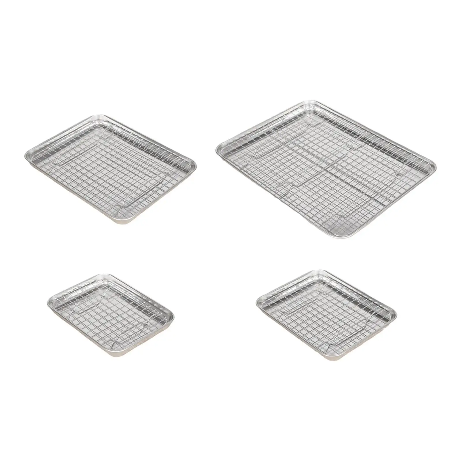 

Baking Sheet with Rack Bakeware Baking Pan for Barbecue Cake Restaurants