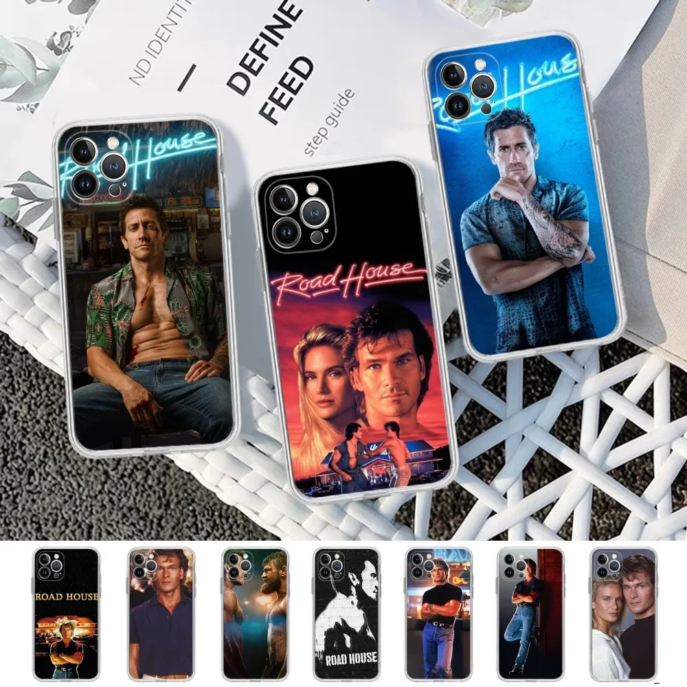 Road-House movie Phone Case For iPhone 15 14 11 12 13 Mini Pro XS Max Cover 6 7 8 Plus X XR SE 2020 Funda Shell