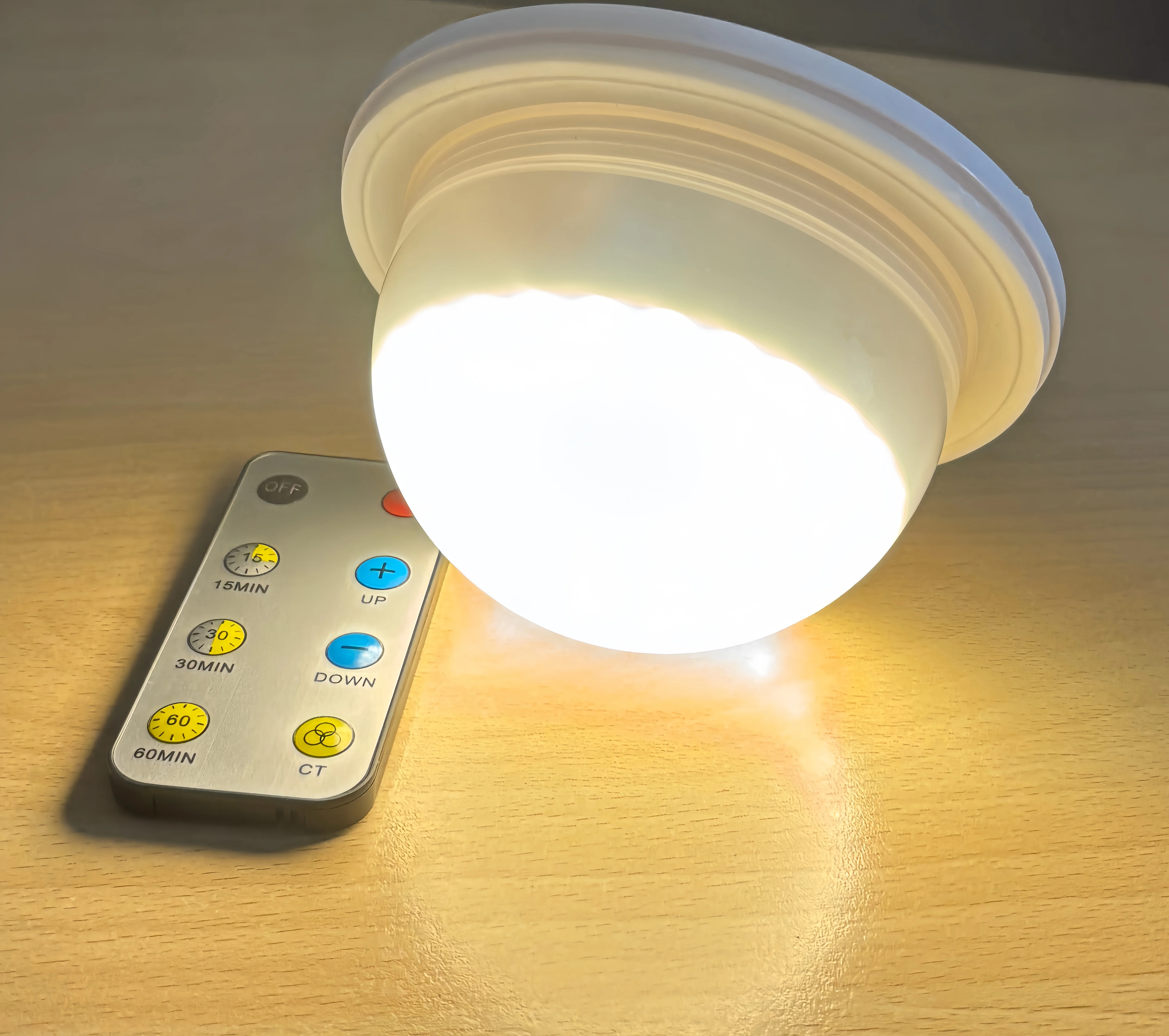 24key Remote Controlled RGBW LED Module Under table Hanging light Base Waterproof Wedding Xmas Home furniture Decor-Multicolor
