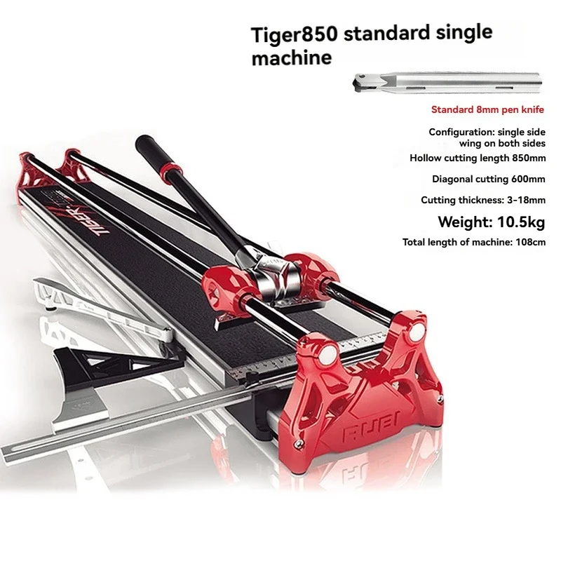 Professional Manual Tile Cutter Precision Ceramic Push Pull Cutter With Tungsten Carbide Wheel Tool