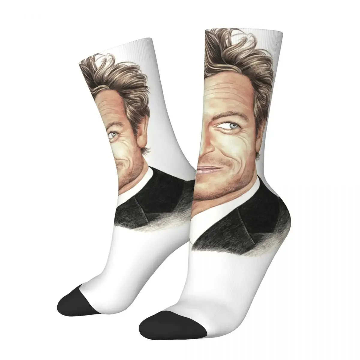 The Mentalist Played By Simon Baker Socks Harajuku Super Soft Stockings All Season Long Socks Accessories for Man's Woman's