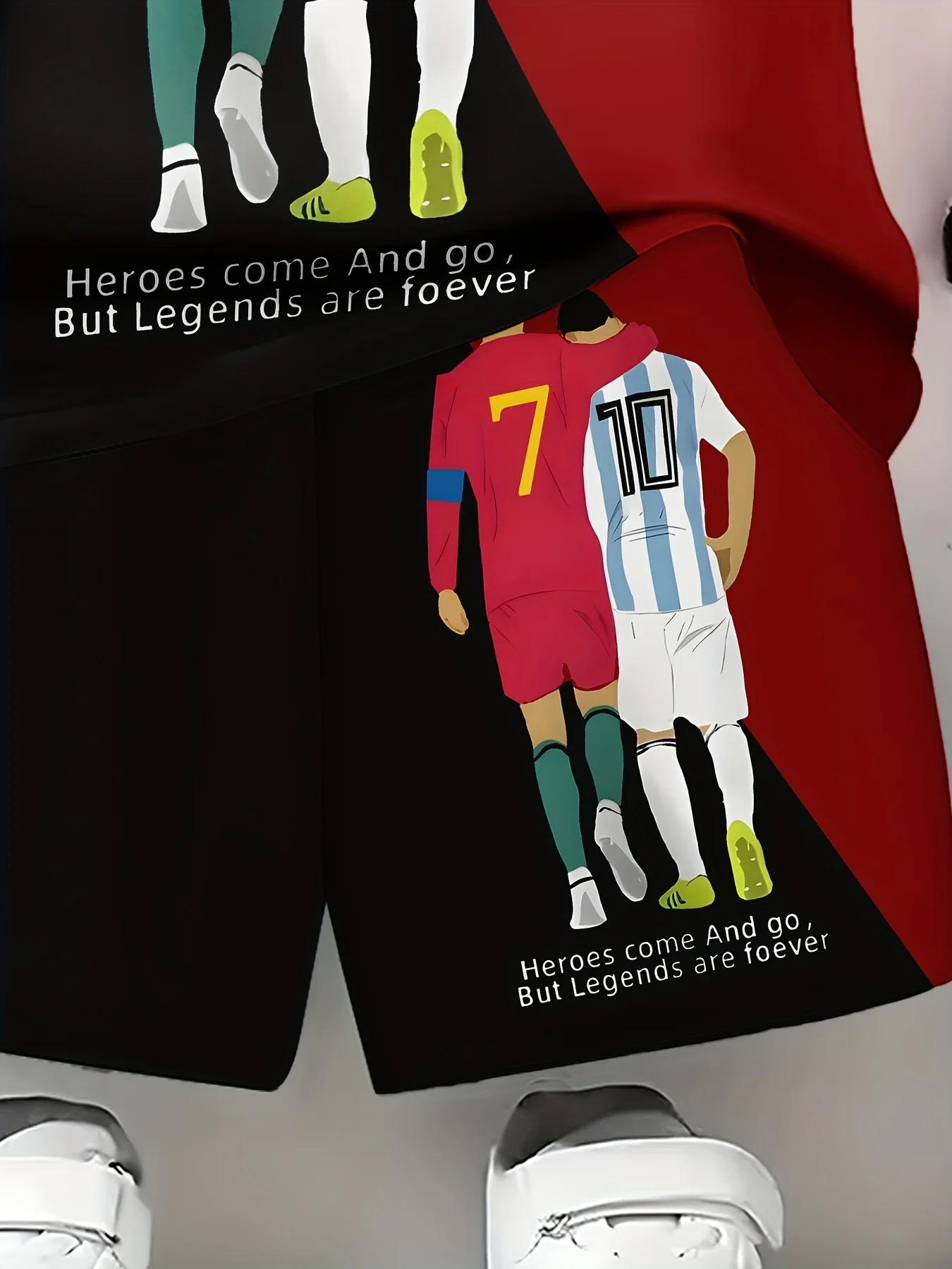 طقم أطفال صيفي جديد 2025 c Ronaldo CR7 طقم أطفال مريح وناعم وجيد التهوية وخفيف وغير ممل #6